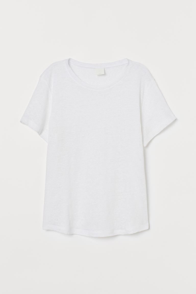 Linen T-shirt | H&M (US)
