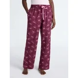 Joyspun Women's Flannel Sleep Pants, 30'' Inseam, Sizes XS-3X | Walmart (US)