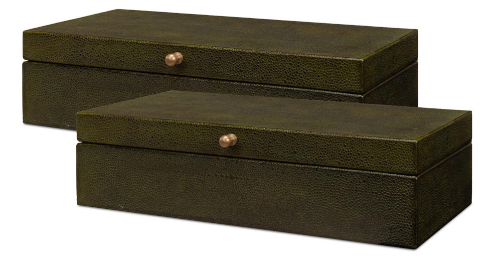 Gatsburg Handmade Decorative Box (Set of 2) | Perigold