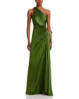 Lara Pleated One Shoulder Gown | Bloomingdale's (US)