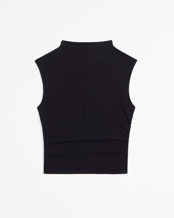 The A&F Paloma Stretch Crepe Top | Abercrombie & Fitch (US)