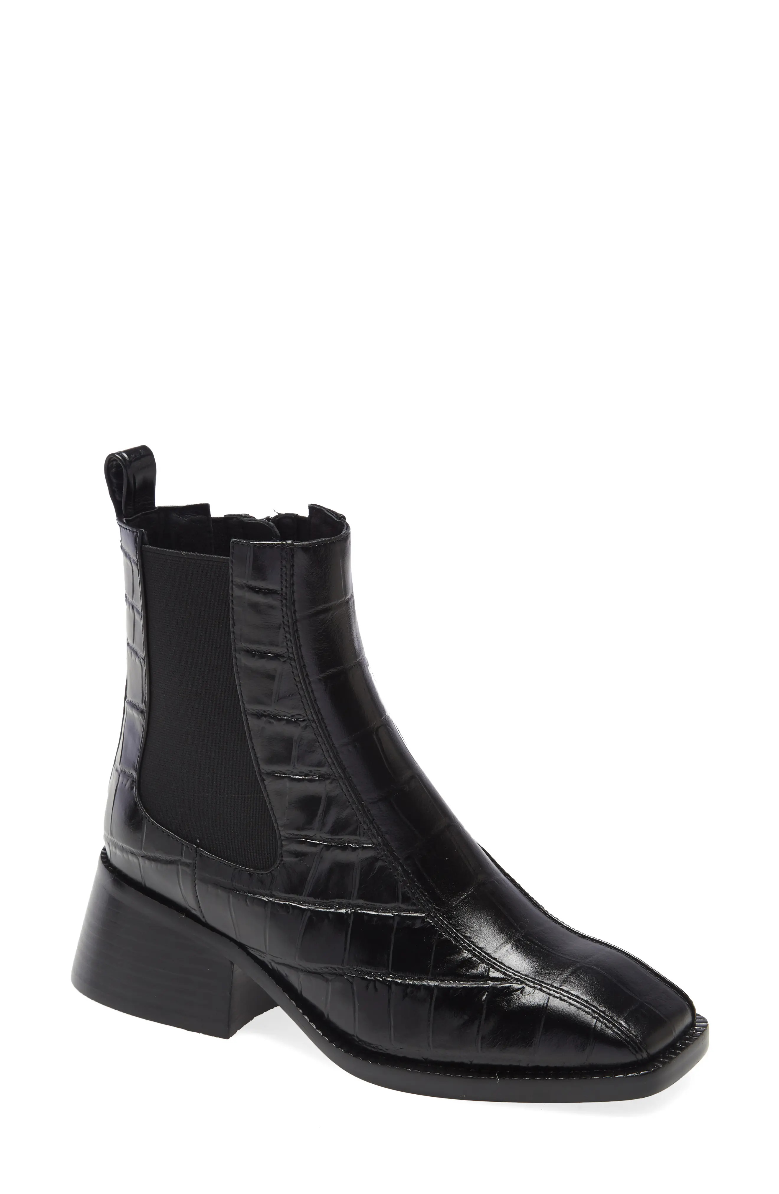 Women's Jeffrey Campbell Lliam Chelsea Boot, Size 6 M - Black | Nordstrom