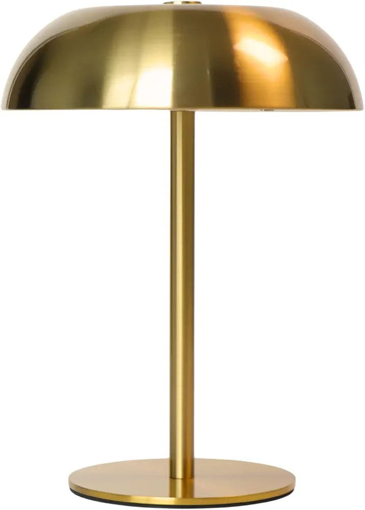 Portable LED Mushroom Table Lamp, Cordless Desk Night Light with 5200mAh Rechargeable Battery, St... | Amazon (US)