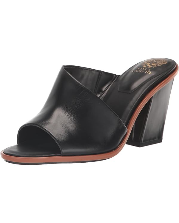 Vince Camuto Women's Fissana Block Heel Sandal Heeled | Amazon (US)