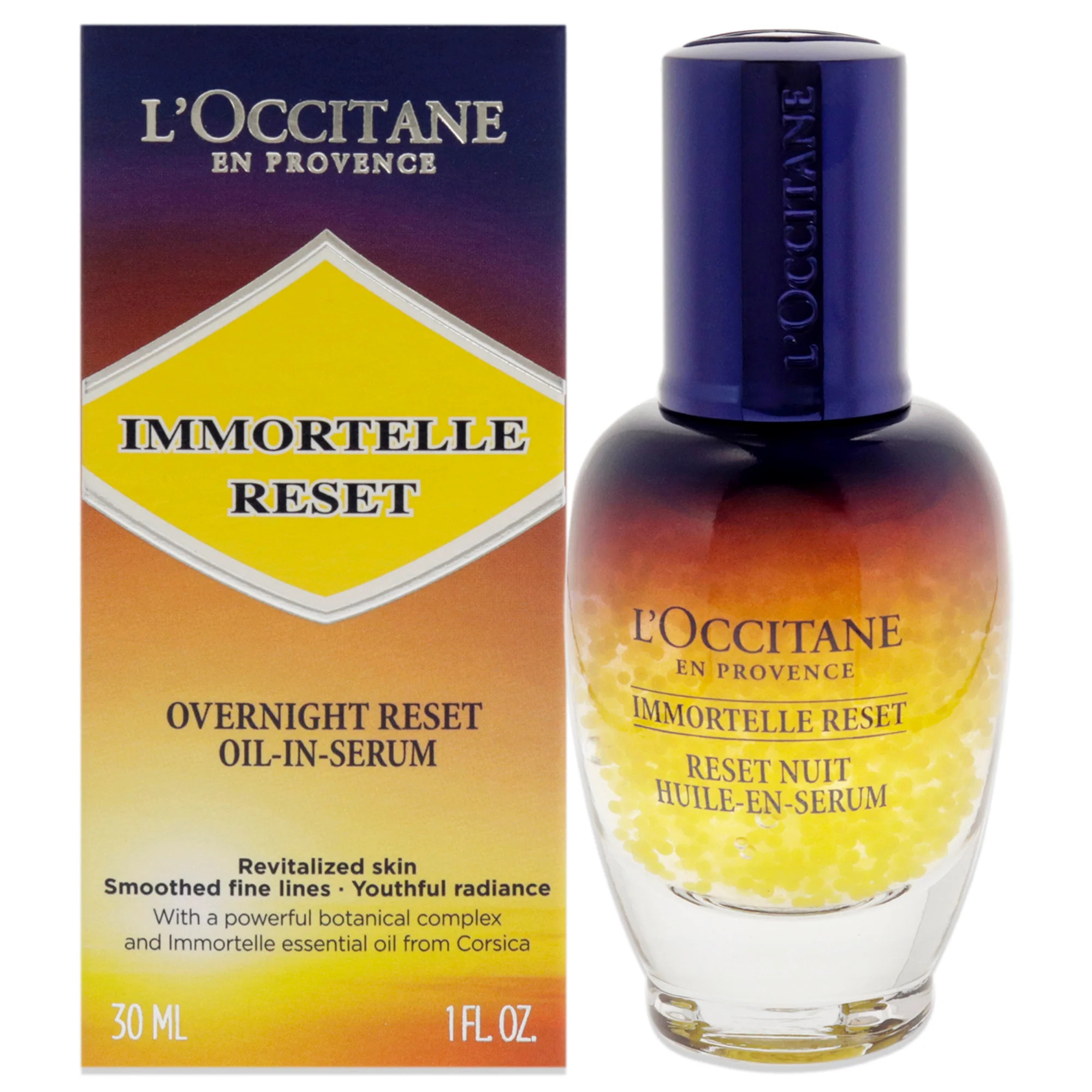 Immortelle Reset Overnight Oil-In Serum by LOccitane for Women - 1 oz Serum | Shop Simon