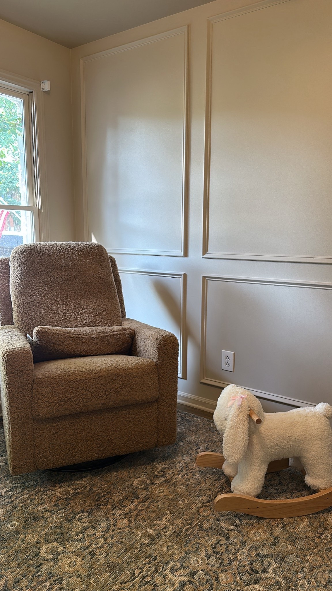 nursery is coming together! absolutely obsessed with how comfy this chair is😍 

#LTKKids #LTKBaby #LTKBump