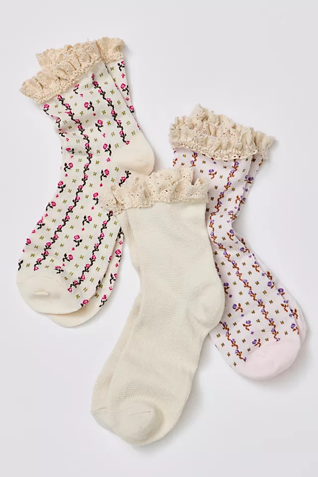 Ruffle Sock Pack | Free People (Global - UK&FR Excluded)