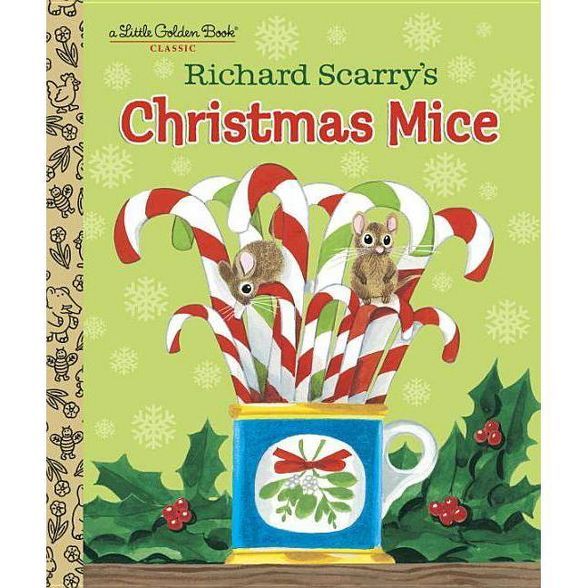 Richard Scarry's Christmas Mice - (Little Golden Book) (Hardcover) | Target