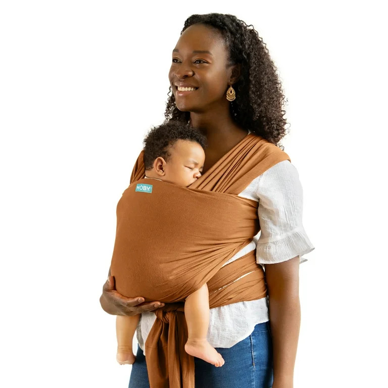 Moby Wrap Evolution Baby Wrap Carrier in Caramel | Walmart (US)