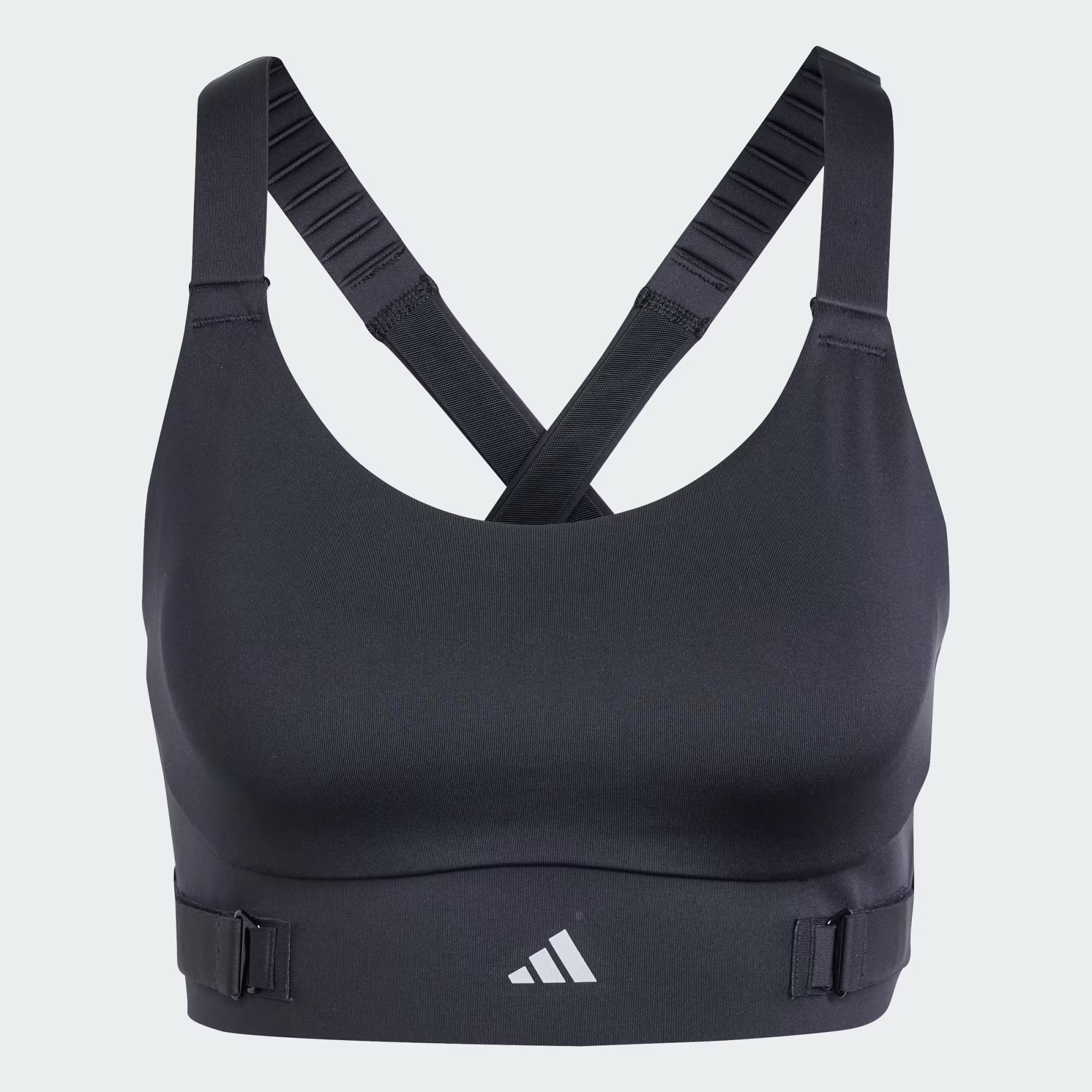 adidas FastImpact Luxe Run High-Support Bra - Black | Free Shipping with adiClub | adidas US | adidas (US)