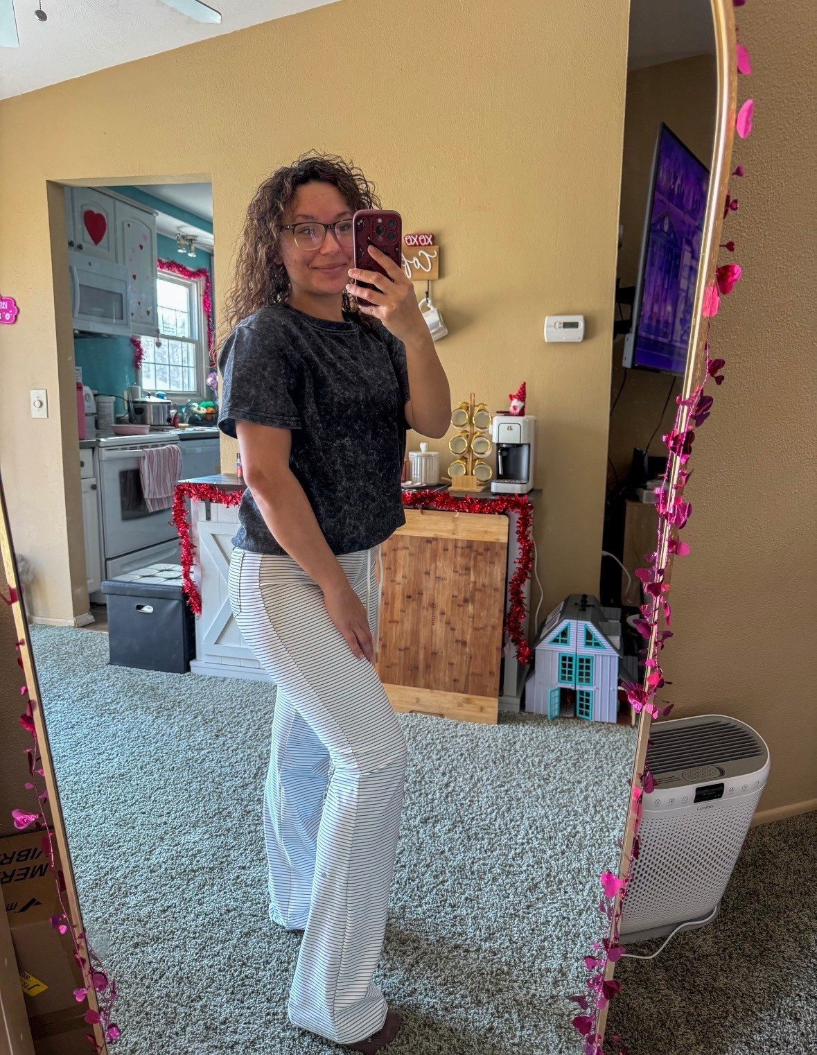 Spring outfit check ✔️
These Halara striped flare yoga pants are officially Momma☀️ approved — high-waisted, super comfy, and SO flattering without sacrificing stretch. Perfect for busy mom days, errands, or dressing up with a cute top. 🤍

#LTKStyle #LTKSpring #Halara #MomStyle #MomOutfits #FlareLeggings #AthleisureMom #ComfyButCute #EverydayOutfit #LTKFinds #SpringOutfits #CasualMomStyle #CreatorStyle #OnSaleFinds

#LTKmomlife #LTKootd #LTKActive