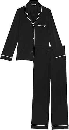 Victoria's Secret Modal Pajama Set, Long Sleeve Shirt and Pajama Pant Set, Sleepwear for Women (X... | Amazon (US)