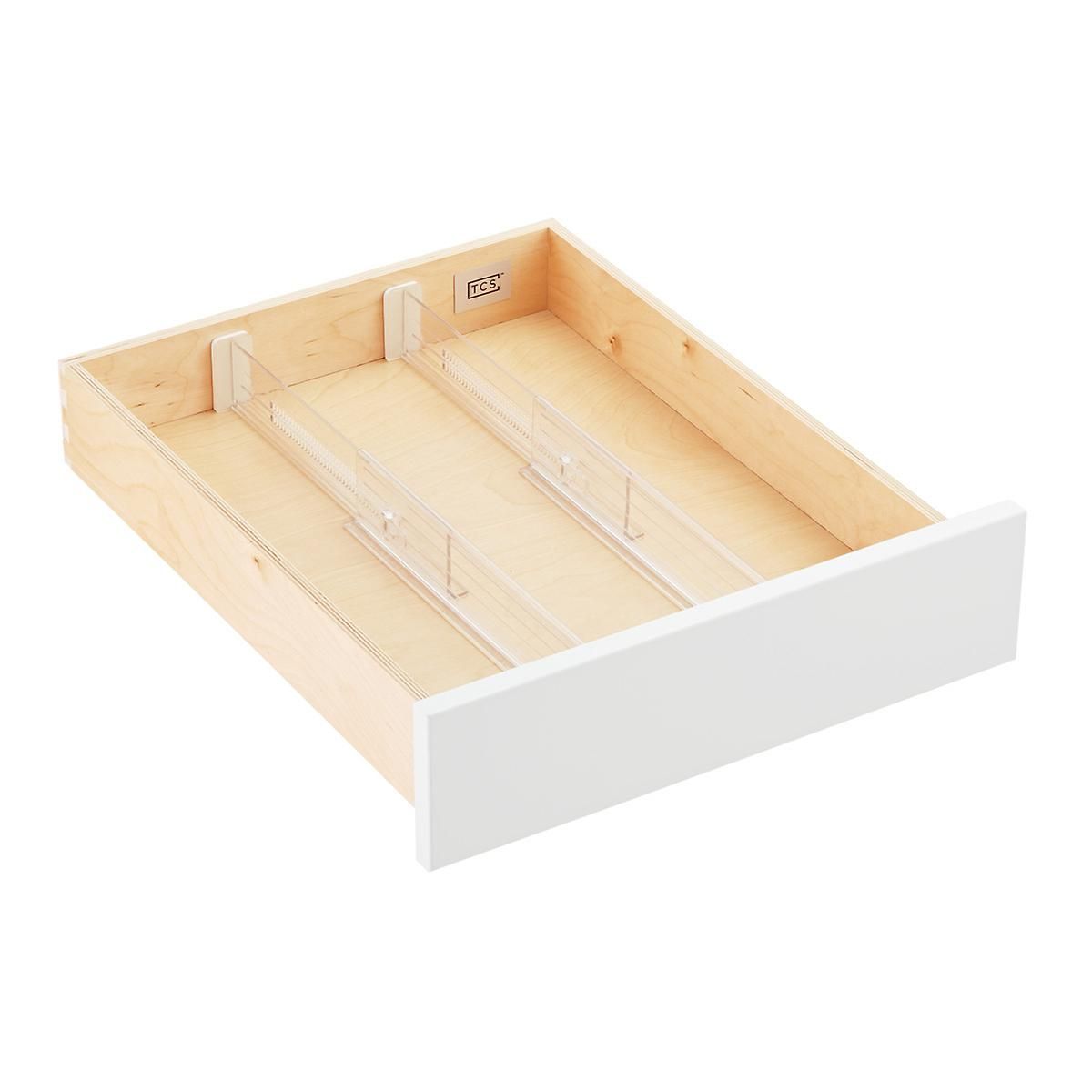 2-3/8" Expandable Drawer Dividers Pkg/2 | The Container Store