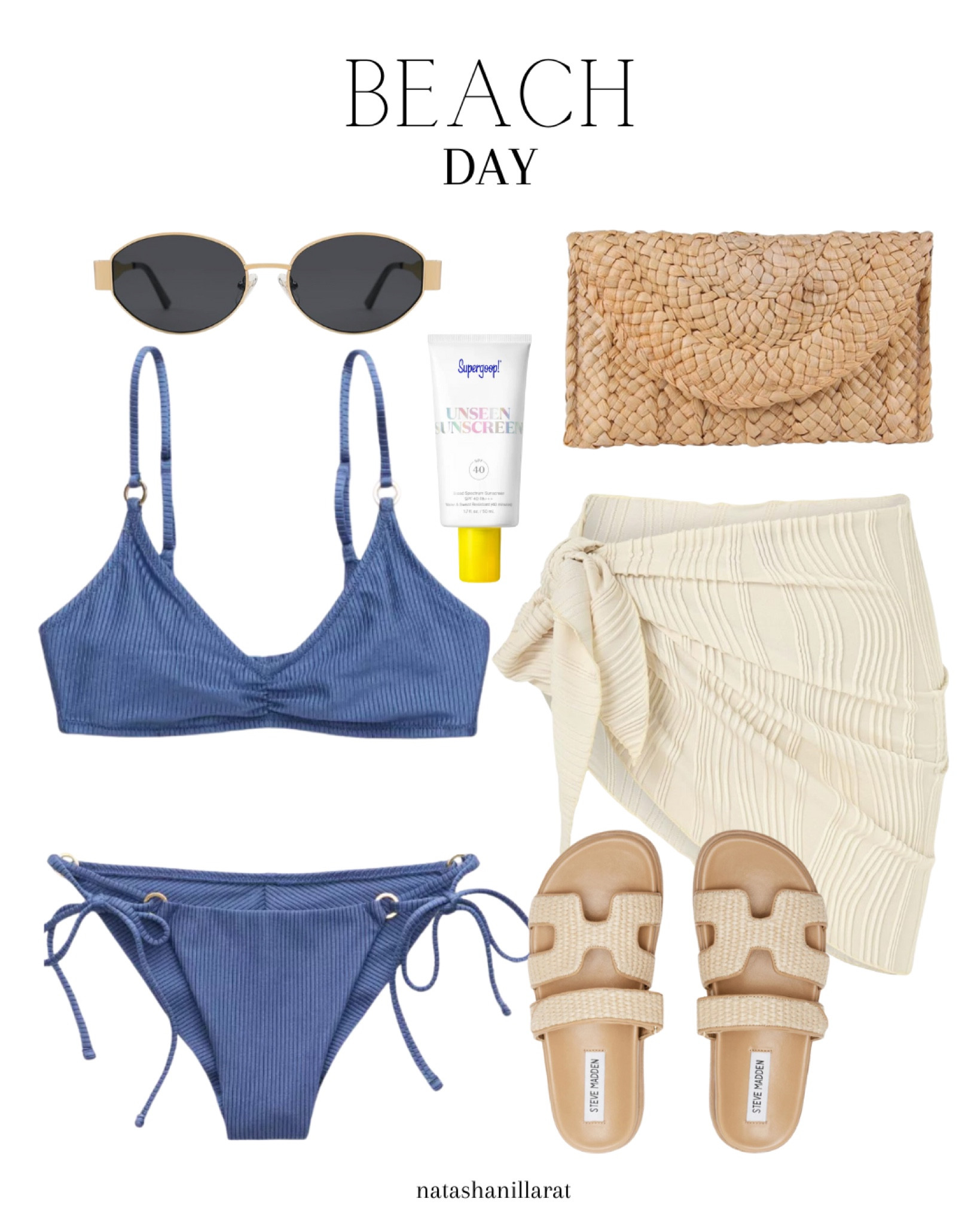 Beach Day Outfit


summer outfit  swim  swimsuit  swimwear  summer fashion  summer style  sandals  straw clutch  sunglasses  swim cover up  beach day  beach essentials

#LTKSwim #LTKSeasonal #LTKStyleTip