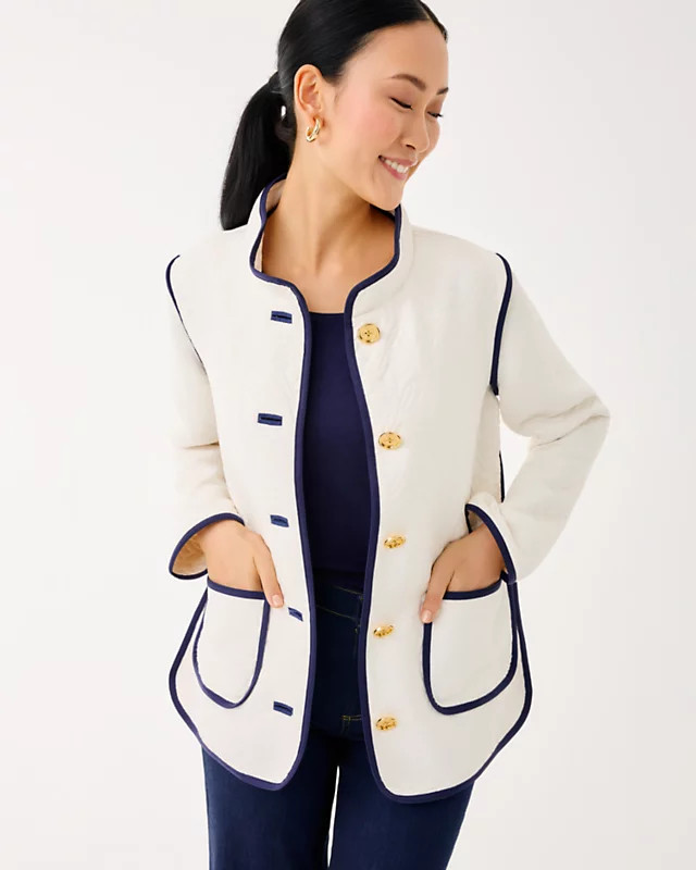 Georgine Quilted Jacket | Lilly Pulitzer