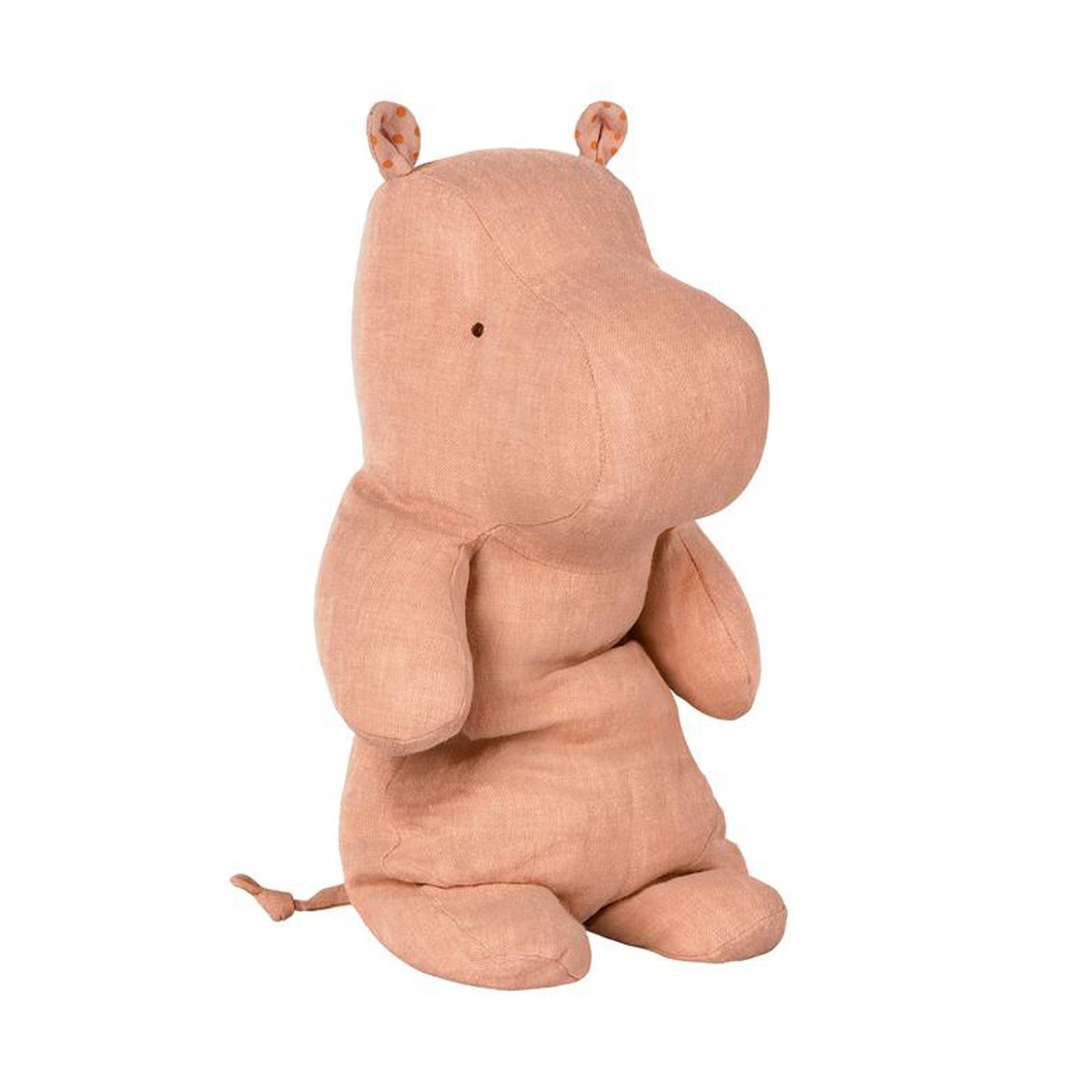 Maileg Medium Hippo (Color: Dusty Rose) | The Tot