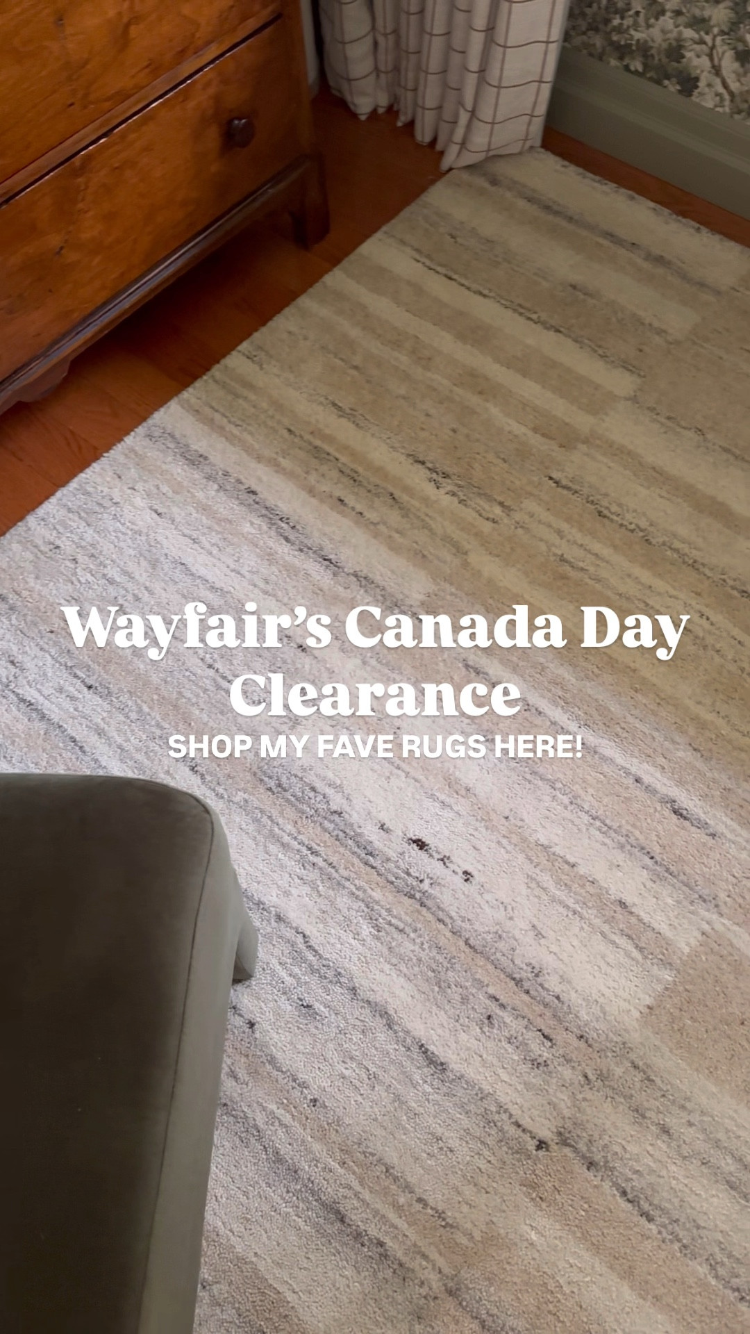 Shop my favourite rugs up to 70% off during Wayfair’s Canada Day Clearance, on from June 27th through July 6th.

And while you’re checking out the rugs, don’t forget to check out all the other amazing deals on outdoor furniture, lighting, indoor furniture, kitchen and bath hardware, and SO much more!

#AD @wayfaircanada #WayfairCanada #WayfairCAHome #WayfairCanadaPartner 


#LTKHome #LTKSaleAlert