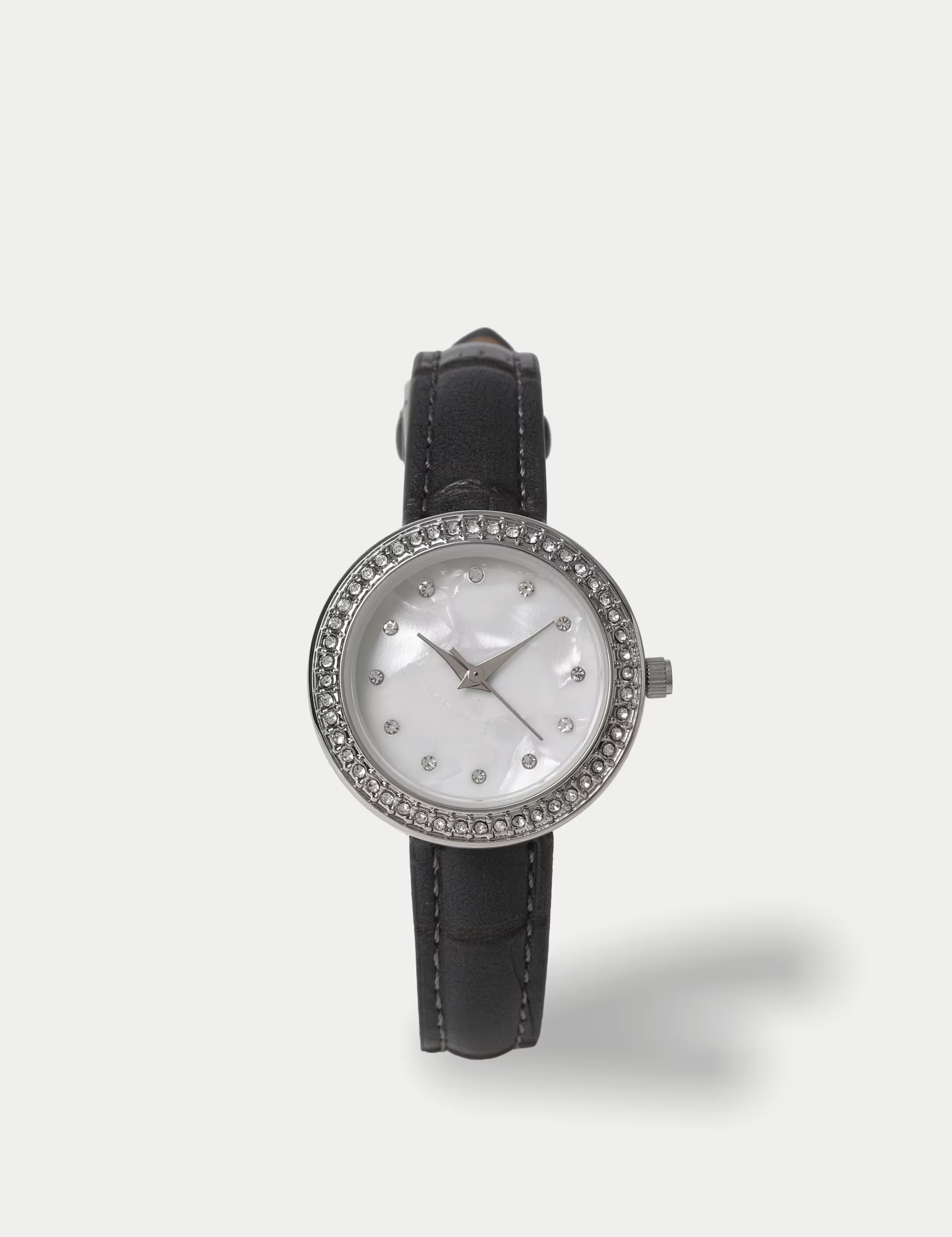 Embellished Grey and White Face Watch | Marks & Spencer (UK)