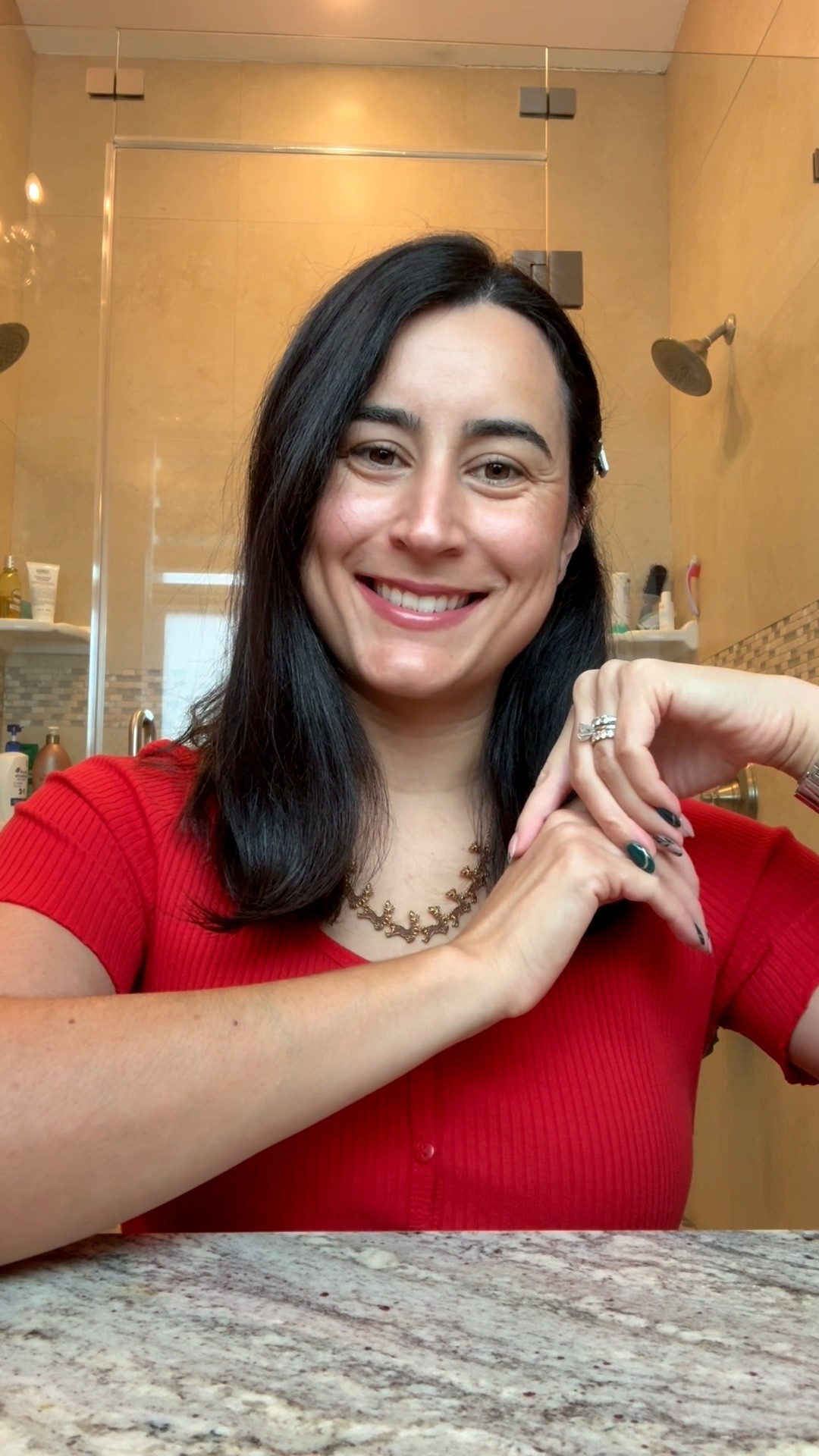 Let’s get ready to go to a Christmas festival and try Supergoop for the first time ✨ 

I love use tinted sunscreen when I want a subtle makeup look, it makes a great base if you’re adding foundation over it or can be worn on its own (like I did here). Felt lightweight and was easy to apply. I think I have a new favorite sunscreen in my arsenal!

Tinted sunscreen l simple makeup look l light makeup look l holiday makeup l Christmas makeup

#LTKHoliday #LTKBeauty #LTKgrwm