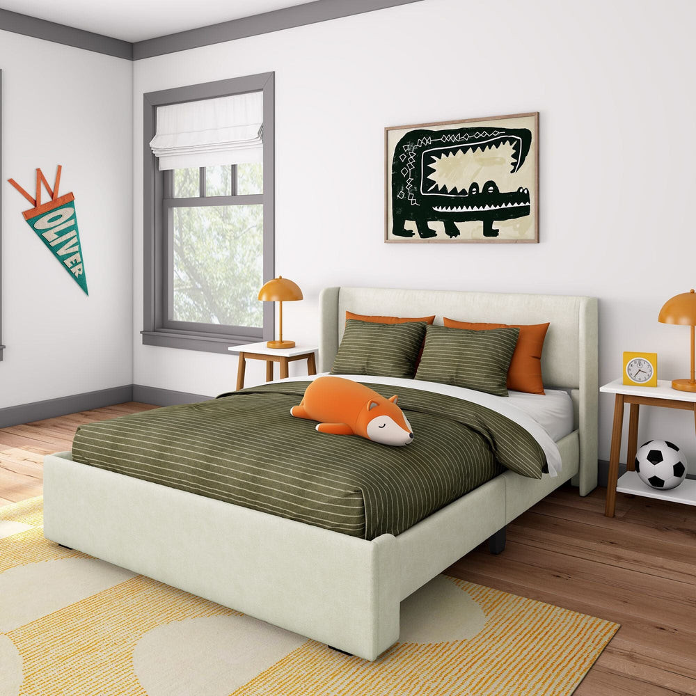 Nicholas Upholstered Queen Bed | max & lily