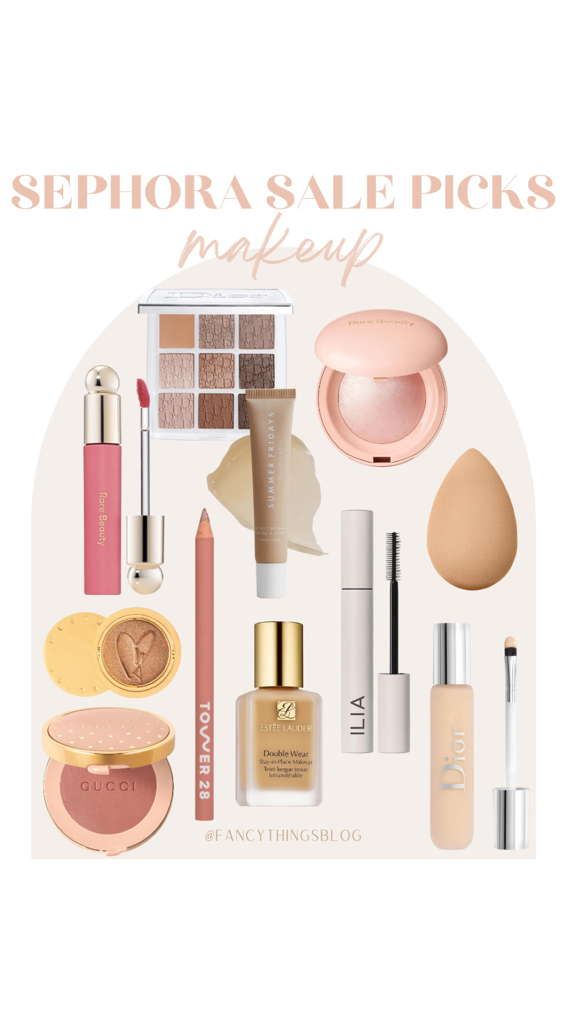 My top makeup picks for the Sephora sale happening 4/14-4/24! 🫶🏻

Sephora, Sephora sale, makeup, makeup routine, makeup finds, makeup favorites, new makeup, spring makeup, makeup sale, Eye Pod Eyeshadow Singles, Lip Butter Balm, Soft Pinch Tinted Lip Oil, Positive Light Silky Touch Highlighter, Limitless Lash Lengthening Clean Mascara, Luminous Matte Beauty Blush, OneLiner Lip Liner + Eyeliner + Cheek Pencil, Backstage Concealer, Double Wear Stay-in-Place Foundation, BACKSTAGE Eyeshadow Palette, beautyblender nude, Westman Atelier, Summer Fridays, Rare Beauty by Selena Gomez, Ilia, Gucci, Dior, Tower 28, Estée Lauder, fancythingsblog

#LTKbeauty #LTKsalealert