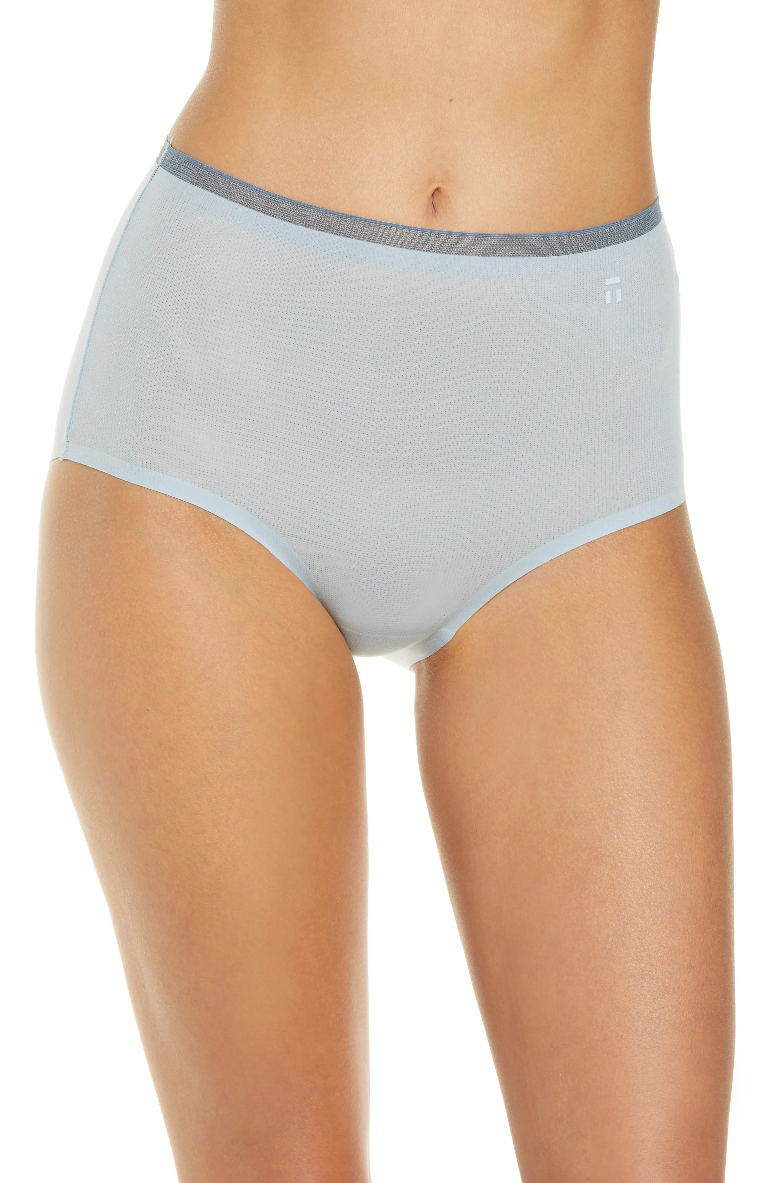 Tommy John Air High Waist Briefs in Blue Fog at Nordstrom, Size Small | Nordstrom