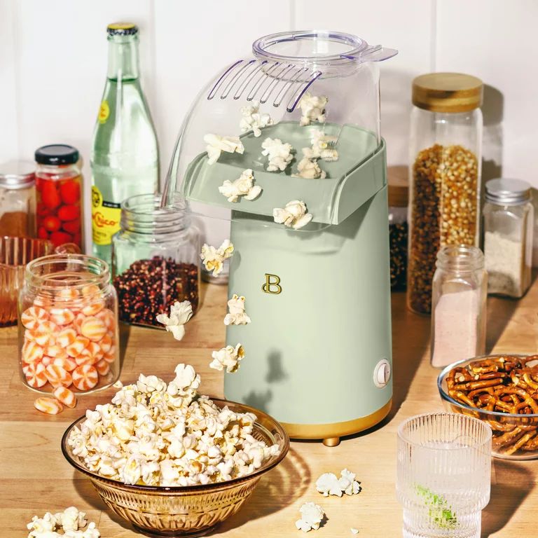 Beautiful Hot Air Popcorn Maker, Sage Green by Drew Barrymore | Walmart (US)