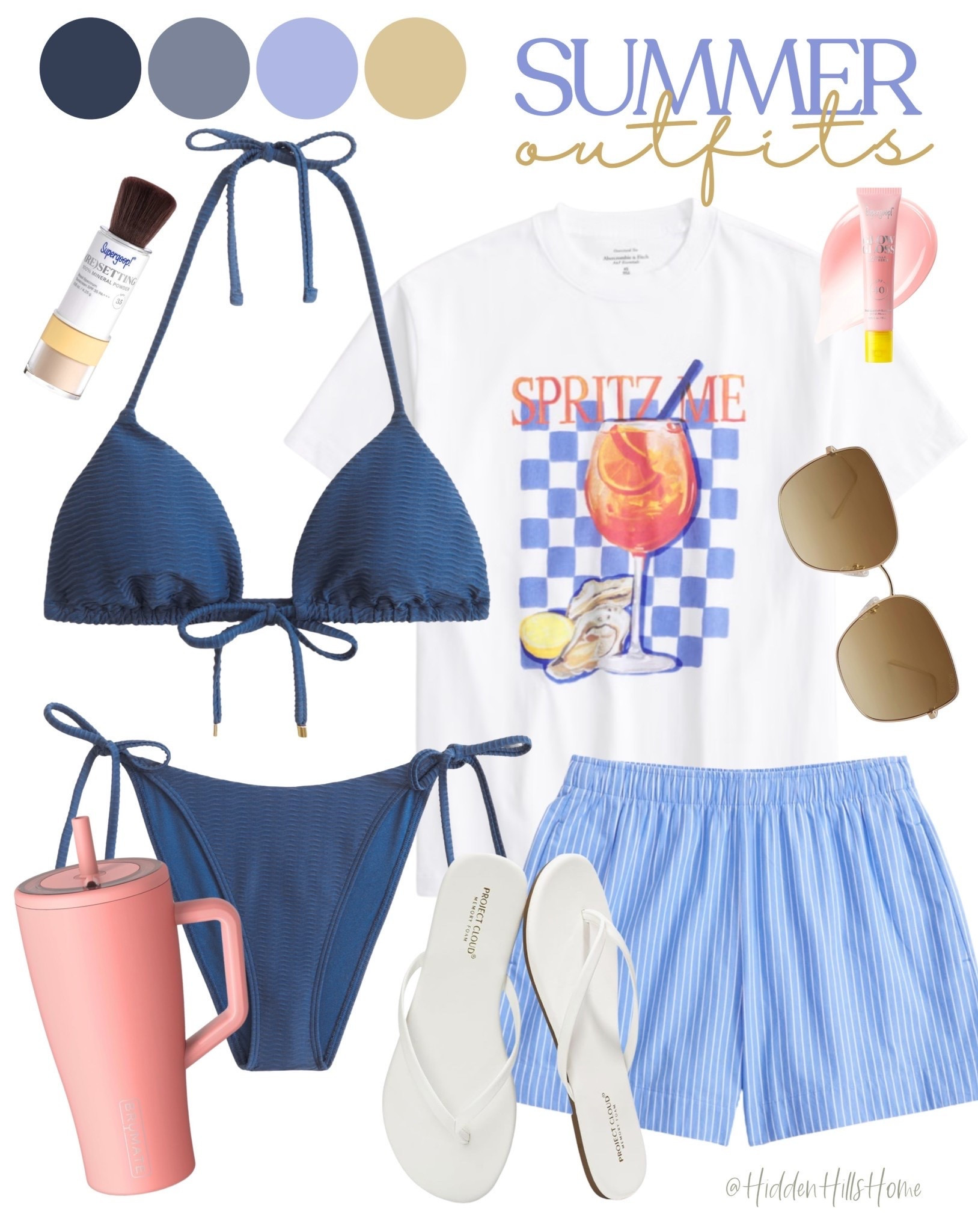Summer outfits, swimsuit, vacation outfit ideas, Abercrombie outfit #summer #beach

#LTKSeasonal #LTKSaleAlert #LTKxAbercrombie