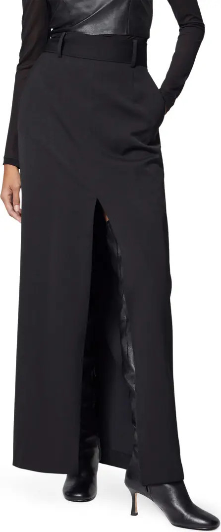 & Other Stories Tailored Wool Blend Skirt | Black Skirt Skirts | Skirt Outfit | Skirt And Sweater  | Nordstrom