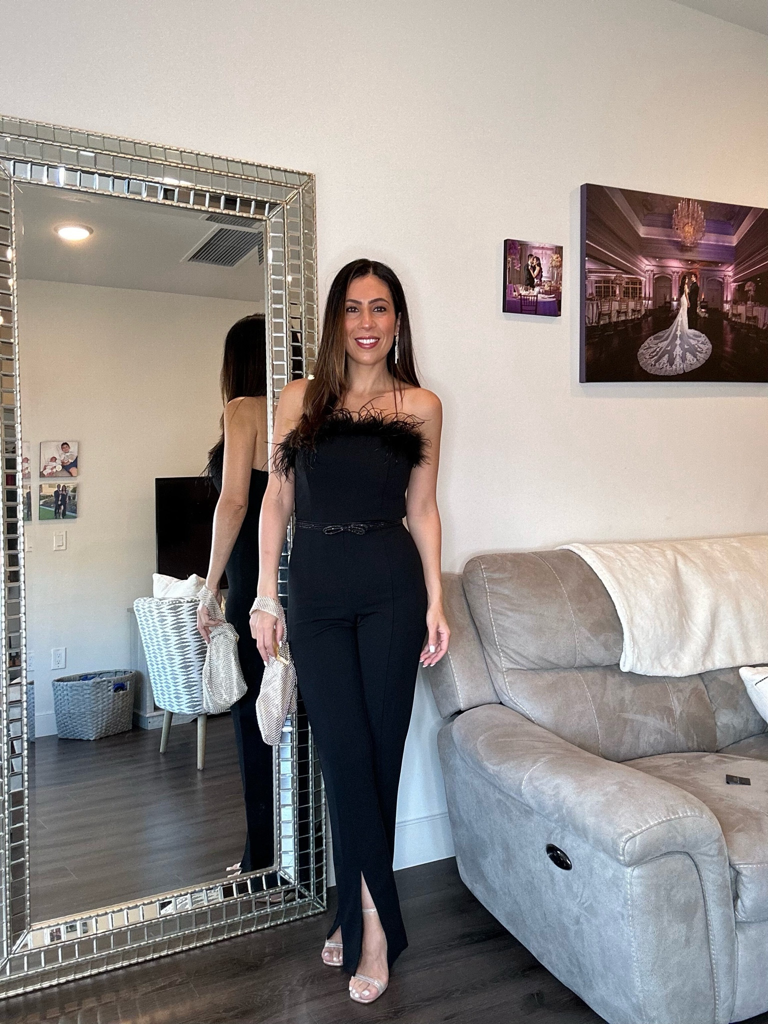 Holiday party ready 🖤✨
Wearing xs regular
So stylish, affordable, and on sale 

#LTKCyberWeek #LTKHoliday #LTKwedding