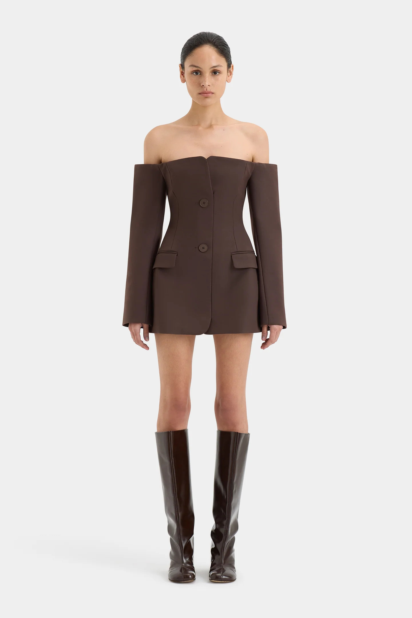Sandrine Tailored Mini Dress | Sir The Label (US)