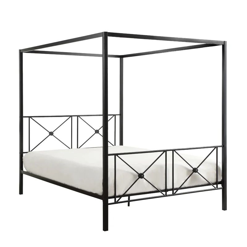 Edmont Metal Canopy Bed | Wayfair North America
