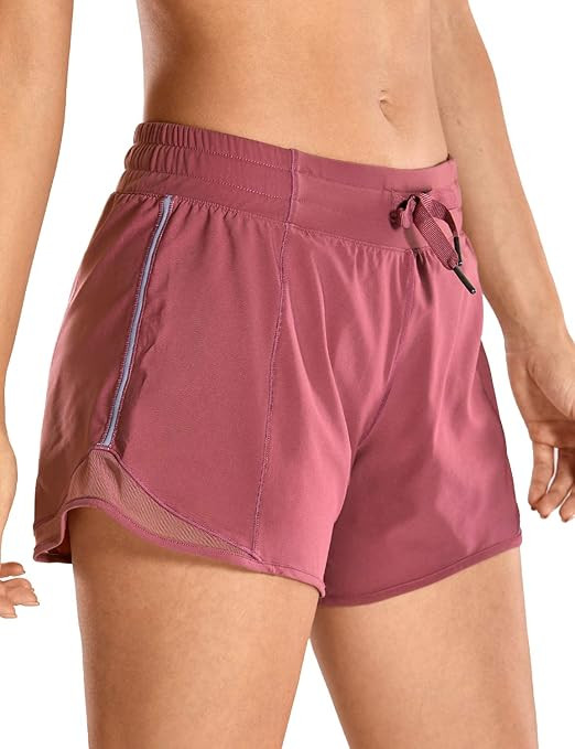 CRZ YOGA Quick-Dry Loose Running Shorts - 2.5''/4'' Sports Workout Shorts for Women Gym Athletic ... | Amazon (US)