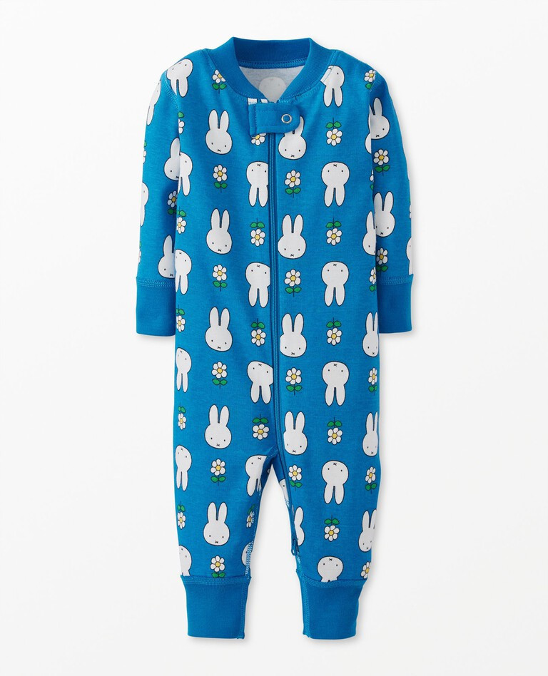 Baby Miffy Print 2-Way Zip Sleeper | Hanna Andersson