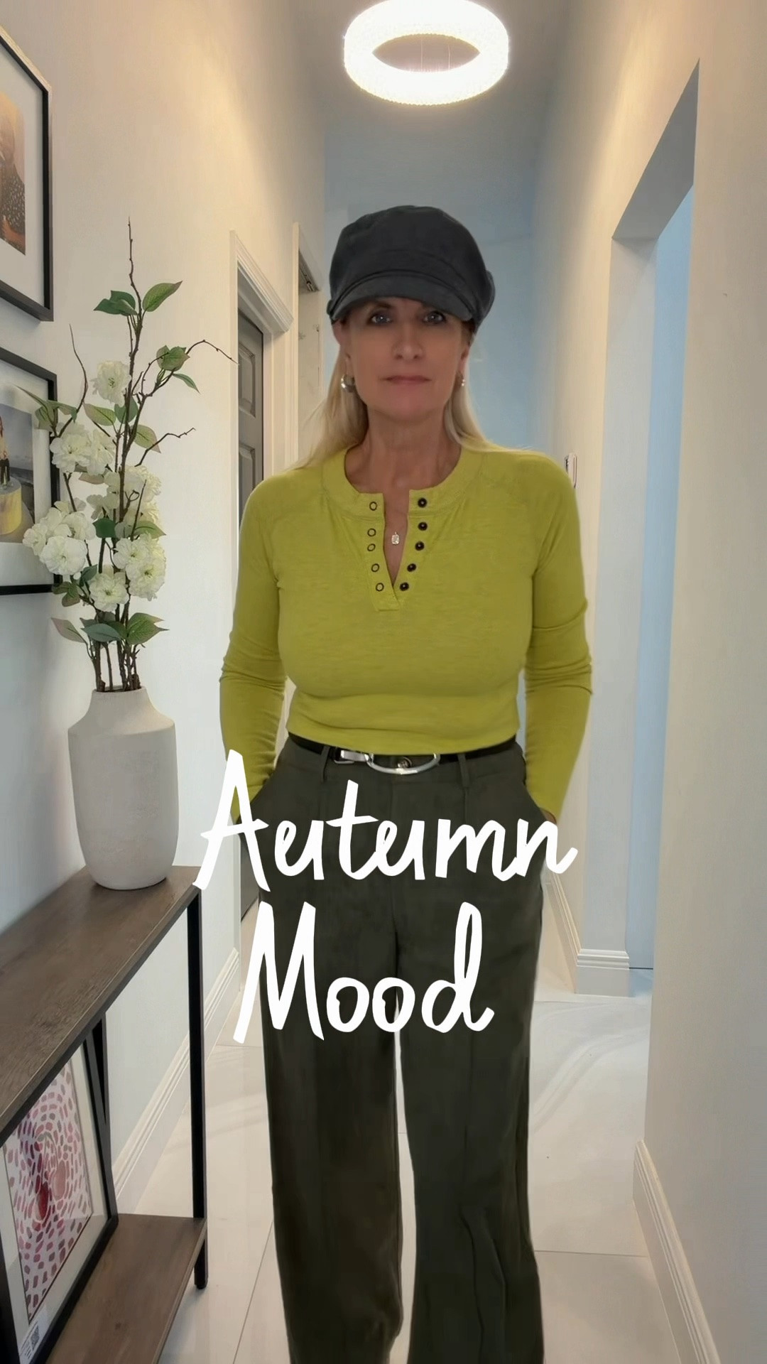 These great corduroy pants comes in several colors wearing the olive green in a small. Great for the cooler weather coming. ￼

#LTKootd #LTKSeasonal #LTKOver40