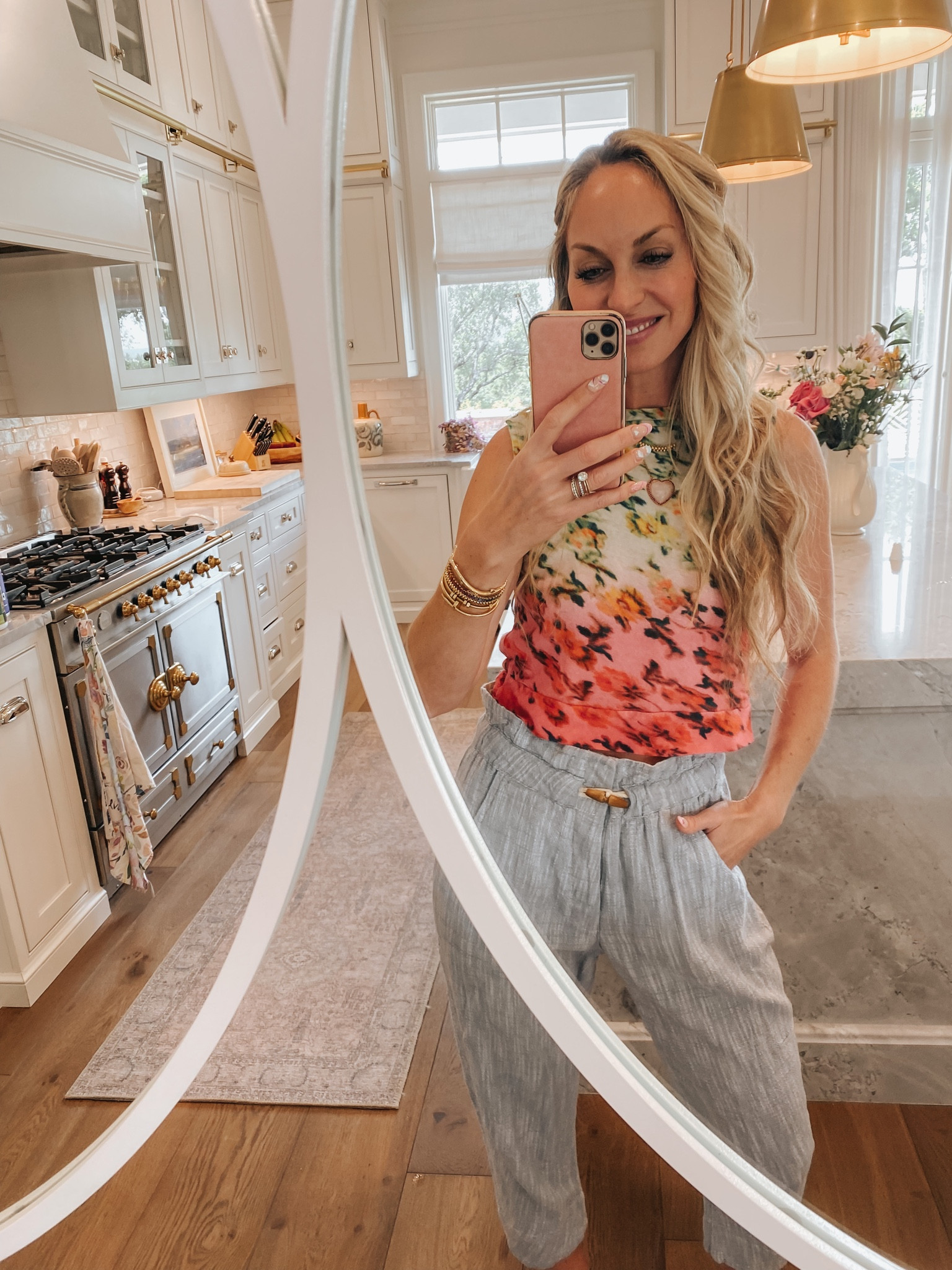 Paper bag pants style💙

#LTKstyletip #LTKunder50 #LTKFind