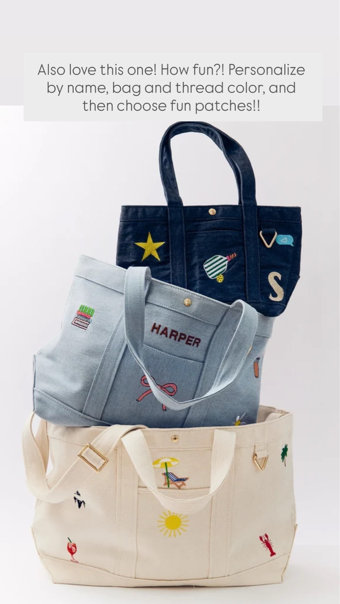 This tote is one of the best gifts to give and receive and is 20% off today (sale ends tonight!!) So many color options to choose from and three sizes (I have the large!!)  Grab one for your sister, your friend, your mom — makes the perfect holiday or birthday gift!!  

Linking it along with other favorites in sale today only from Bauble Bar