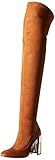 BCBGMAXAZRIA Women's Bea Over the Knee Boot Boot, camel stretch suede, 10 M US | Amazon (US)