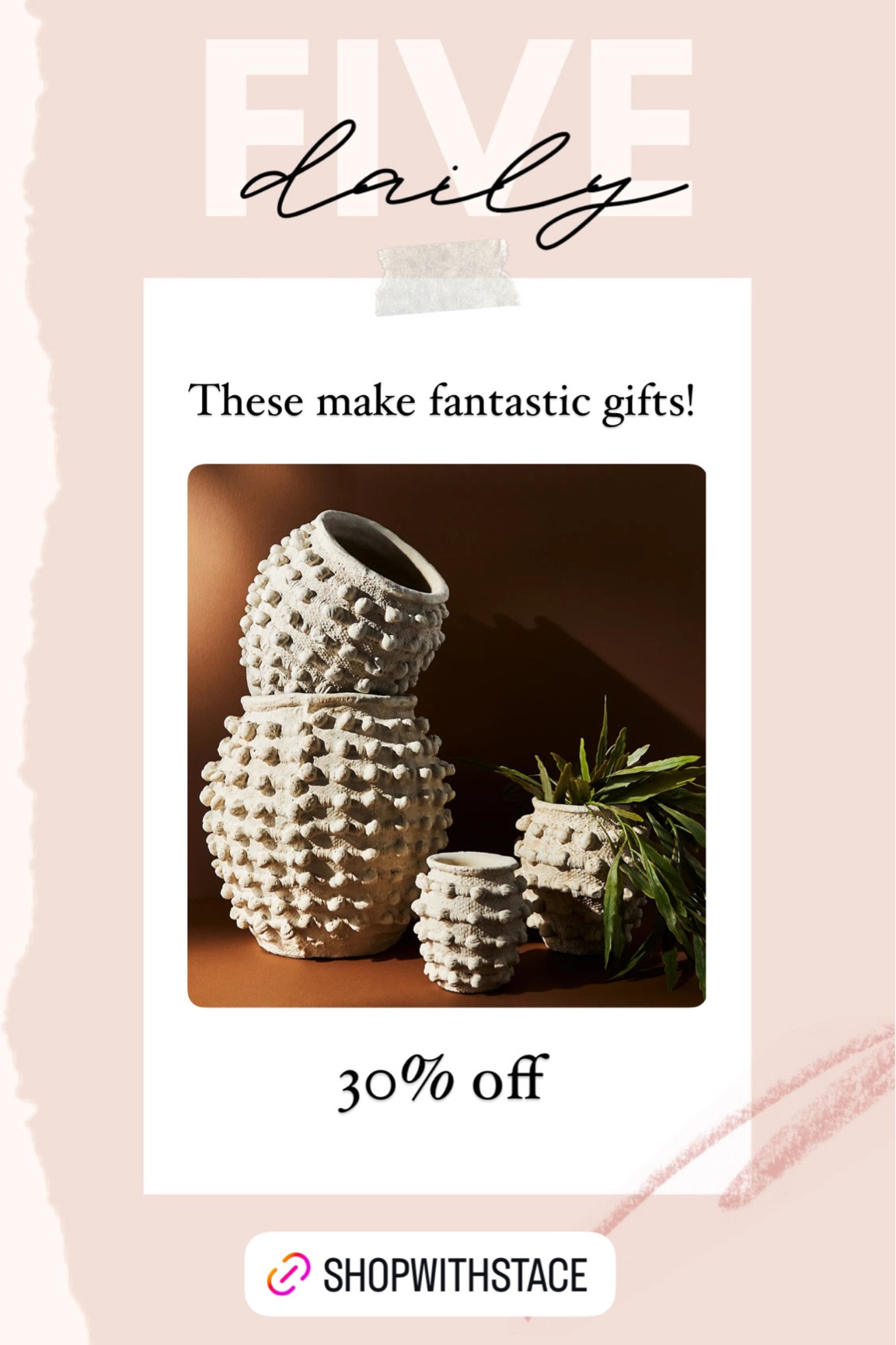 Anthropologie 30% off sale! Home decor, gift ideas, clothing and more. 

#LTKGiftGuide #LTKCyberWeek #LTKSaleAlert