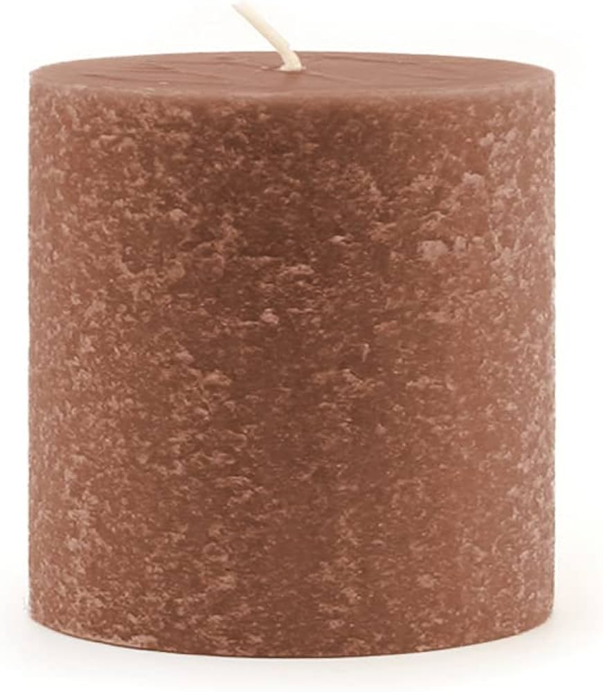 Root Candles Unscented Pillar Candles Beeswax Enhanced Textured Timberline™ Pillar Candle, 3 x ... | Amazon (US)