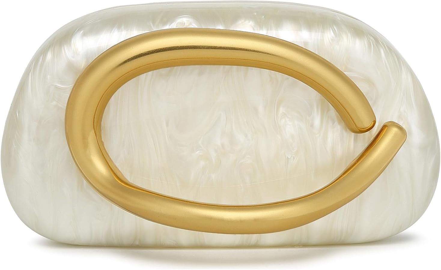 Women Trendy Chain Crossbody Shoulder Bag Handbag Acrylic Wedding Evening Bag Shell Formal Clutch... | Amazon (US)