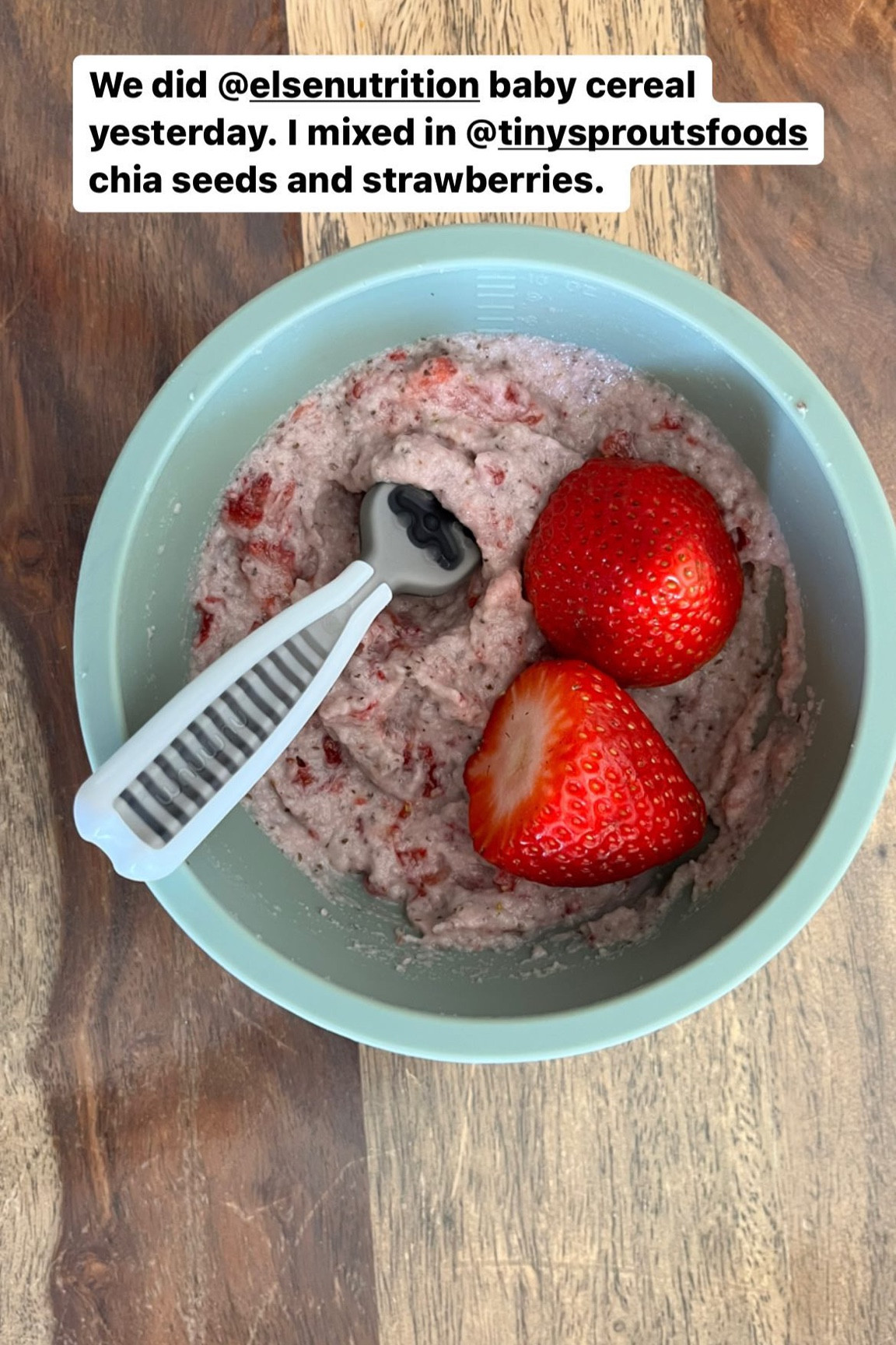 Need a nutrient dense breakfast option for your baby? Try else cereal mixed with their favorite fruit and TinySprouts superseed blends. It’s a clean label approved baby cereal that can help meet their very high iron needs.

#LTKBaby #LTKFamily #LTKBump