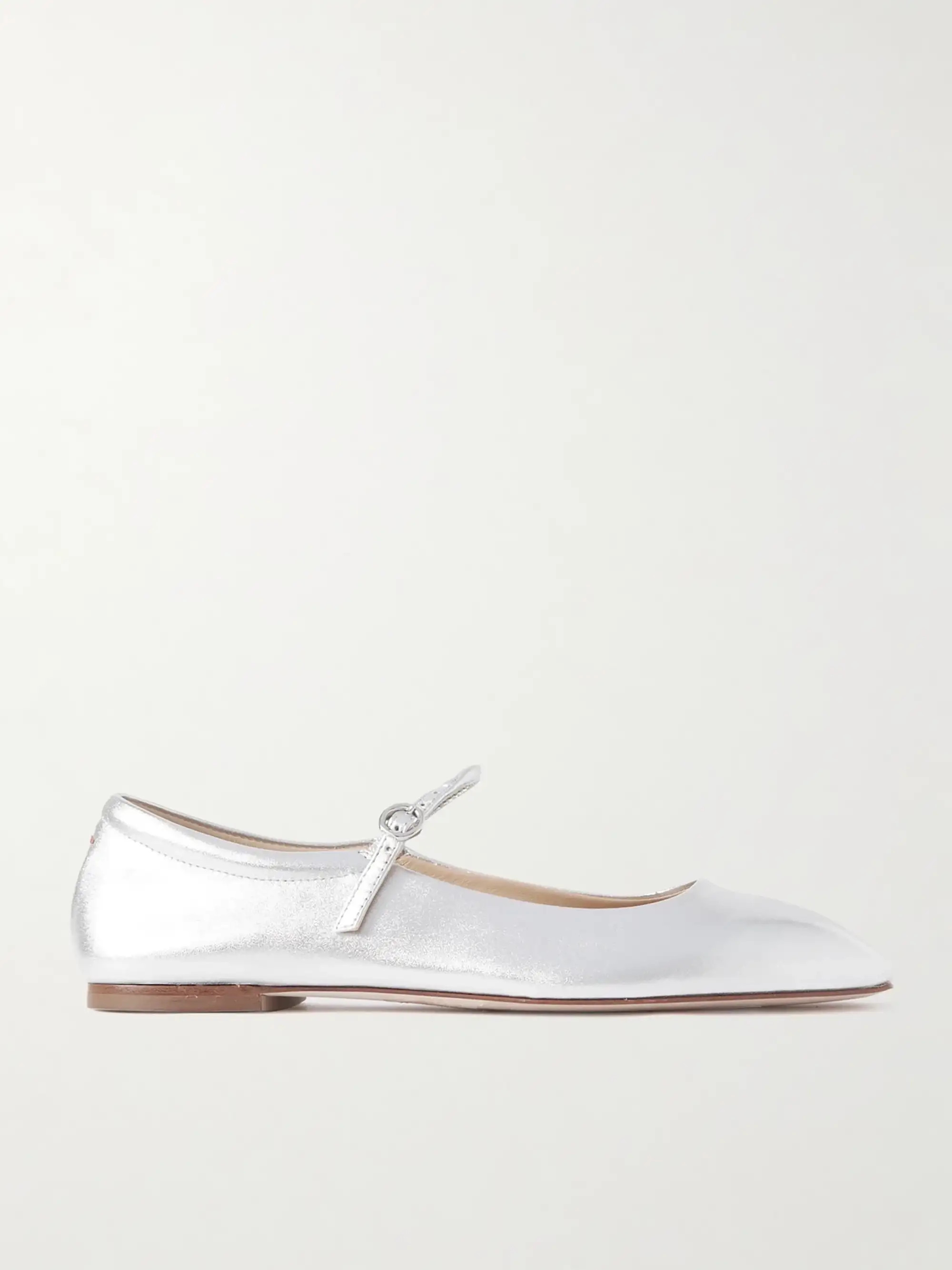 Uma leather Mary Jane flats | NET-A-PORTER (US)