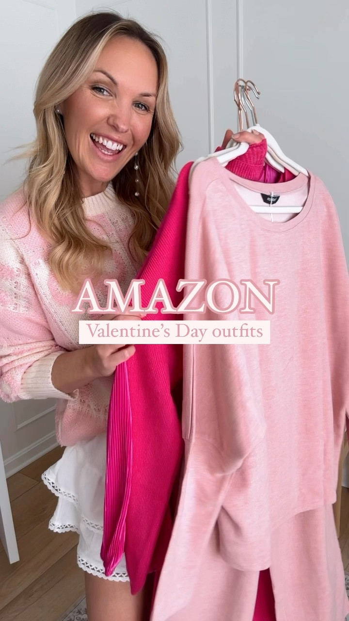 Valentine’s Day outfit - valentines outfit - date night outfits - sweaters 

#LTKSeasonal #LTKMidsize #LTKFindsUnder50