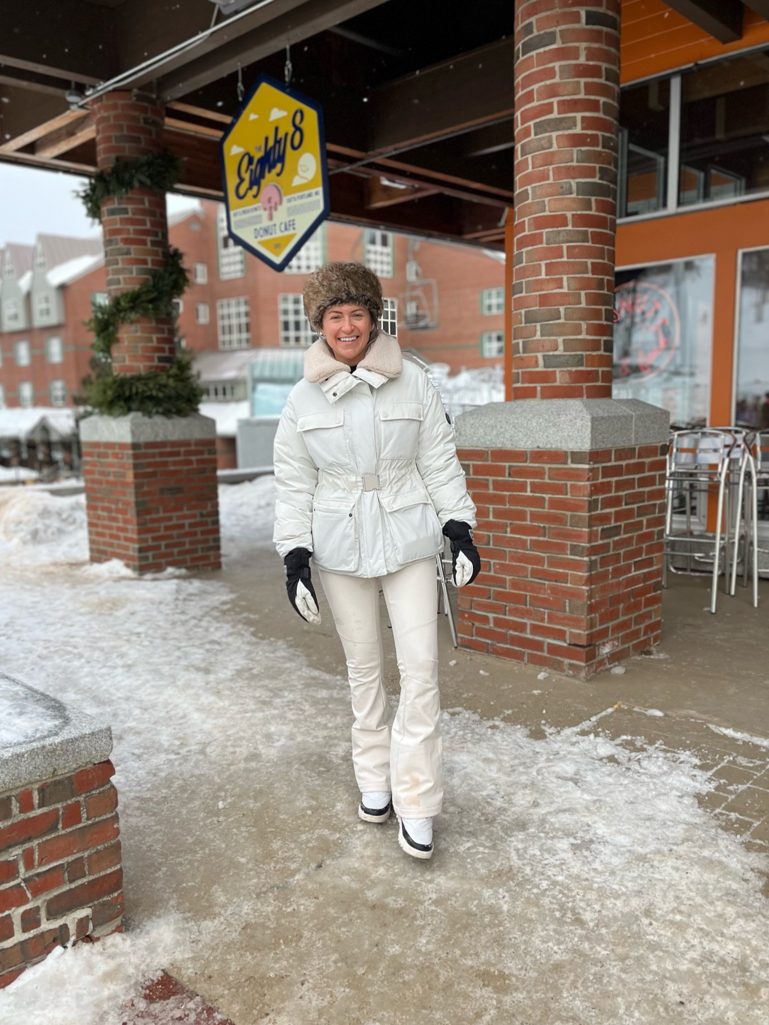 Ski Outfit
Awesome ski jacket with interior pocket and waistband to keep in place.  Removable collar 

#LTKstyletip #LTKSeasonal #LTKtravel