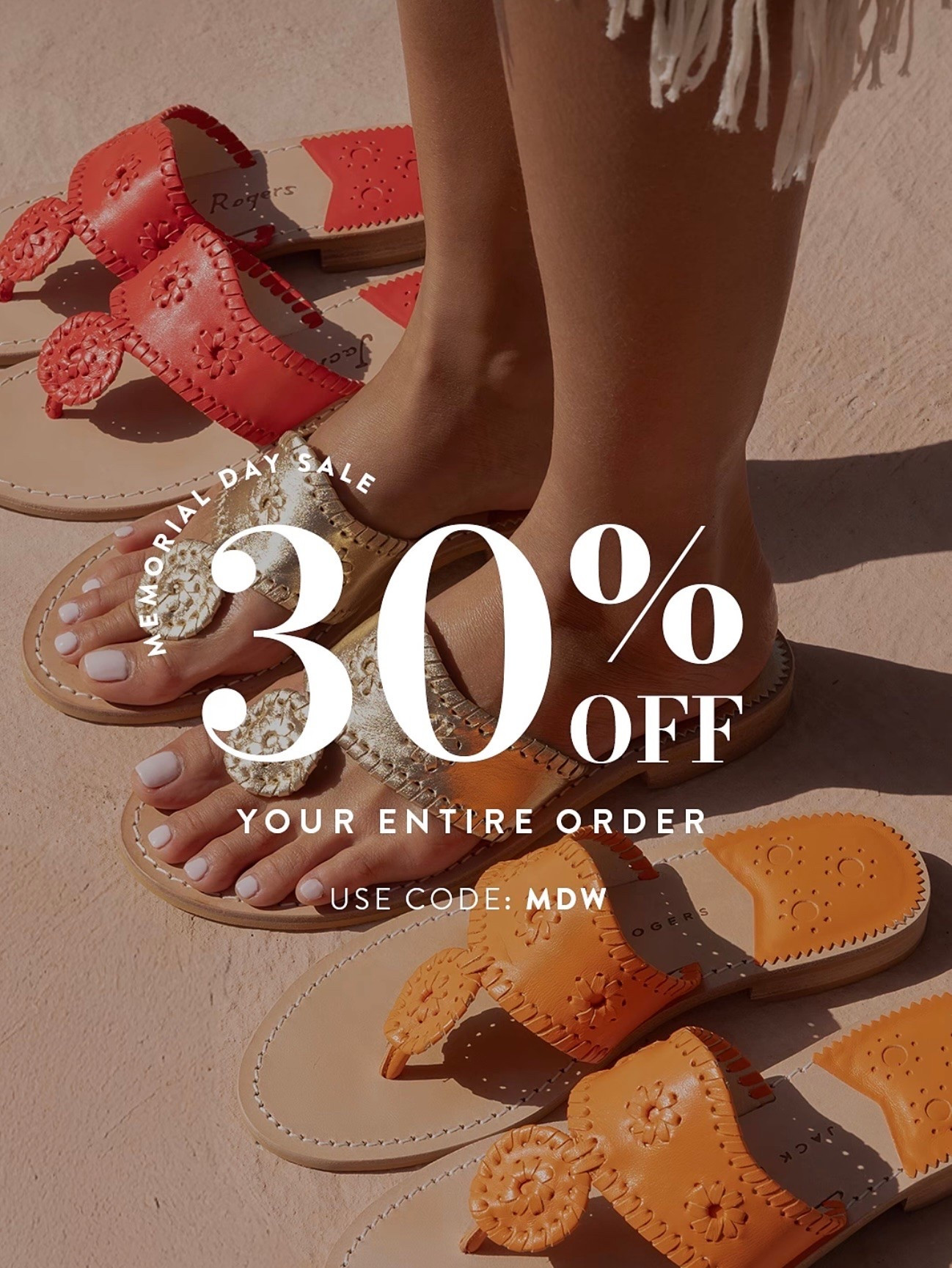 Memorials Day Weekend Sales! 30% off iconic southern summer sandals!

#LTKootd #LTKSaleAlert #LTKSeasonal