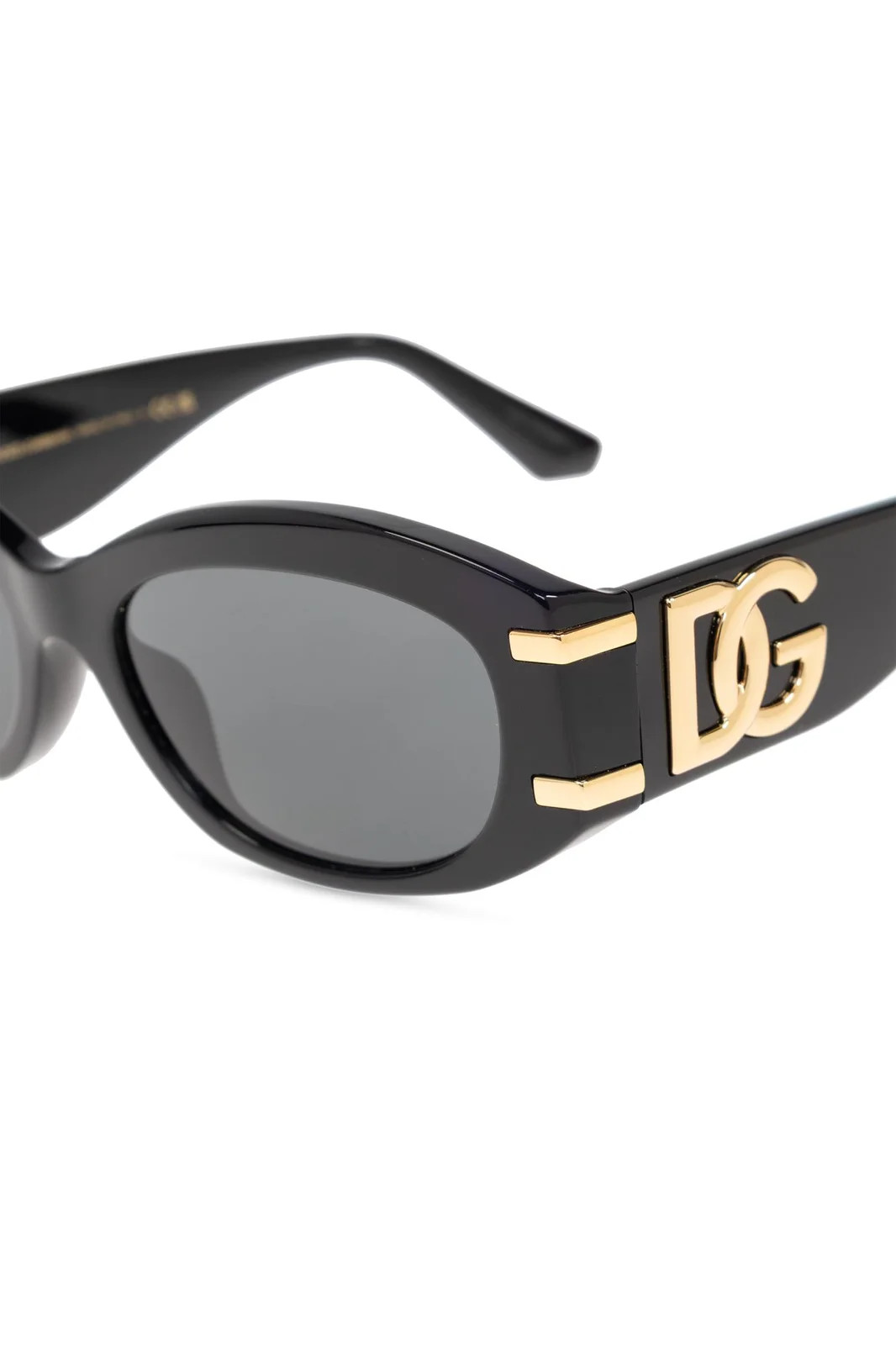 Dolce & Gabbana Eyewear Oval Frame Sunglasses | Cettire Global