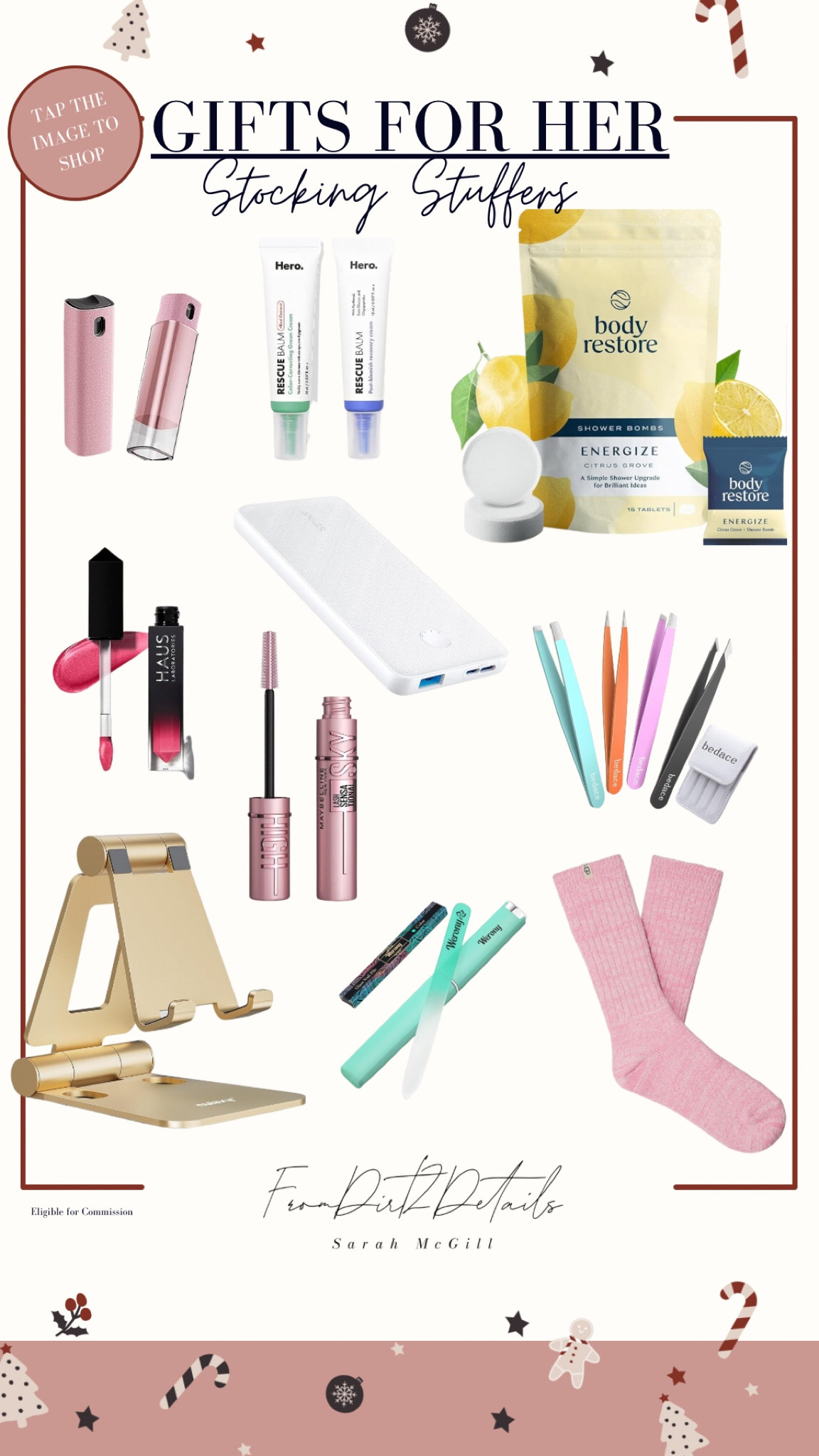 Gift Guide For Her: Stocking Stuffers! I curated a list of stocking stuffer ideas for the women in your life  

#LTKsalealert #LTKHoliday #LTKGiftGuide