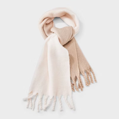 Lofty Woven Scarf - Universal Thread™ Brown | Target