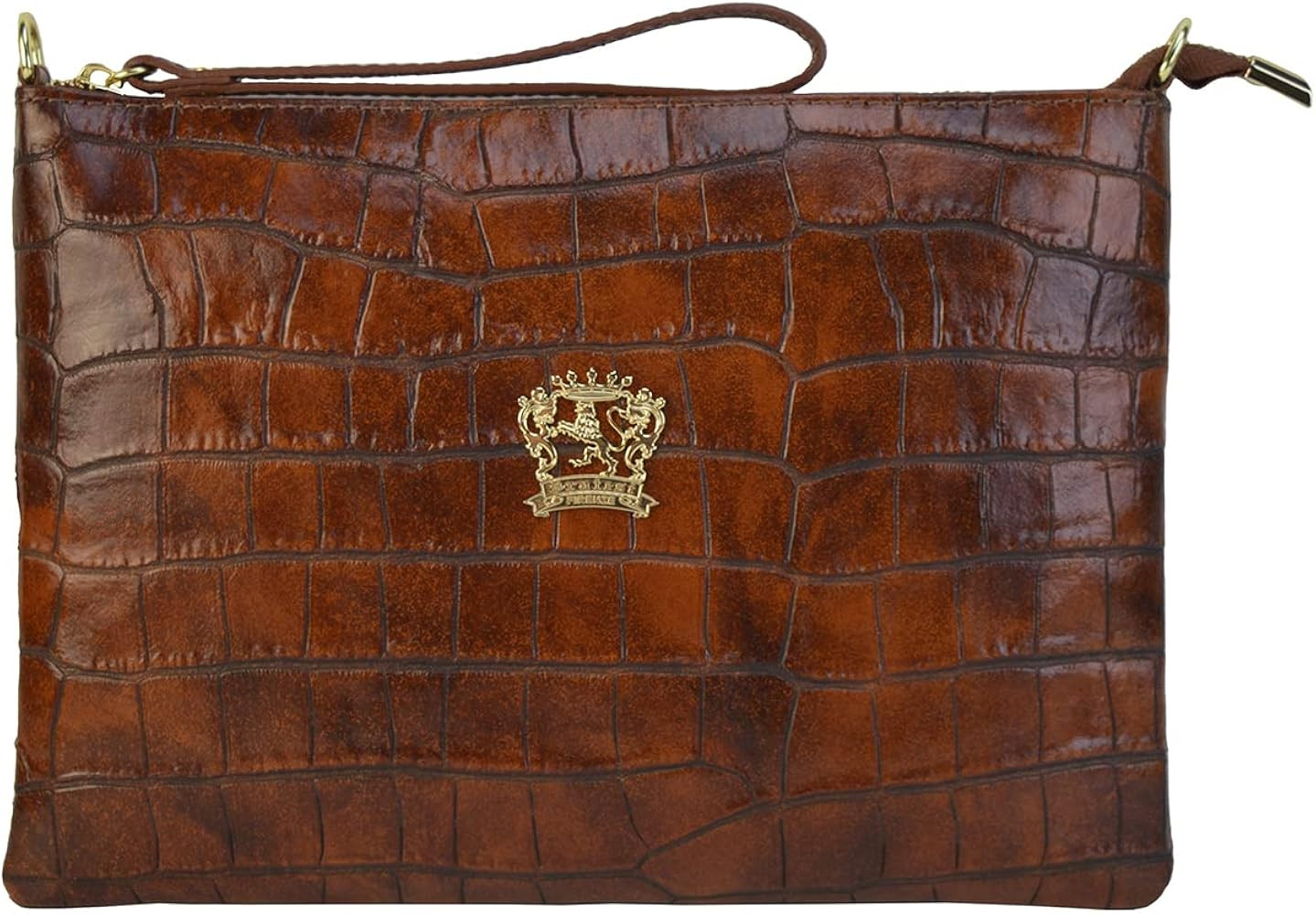 Pratesi Leather, Leather Bag for Women Rufina K253/28 Woman Bag in cow leather - Rufina K253/28 B... | Amazon (US)